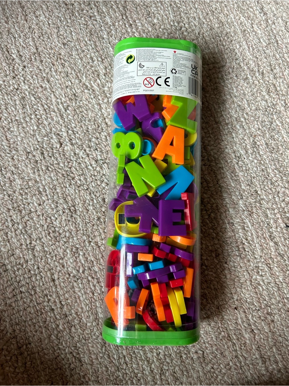 Magnetic Letters & Numbers Set - Colorful Learning Magnets - Picture 3 of 3
